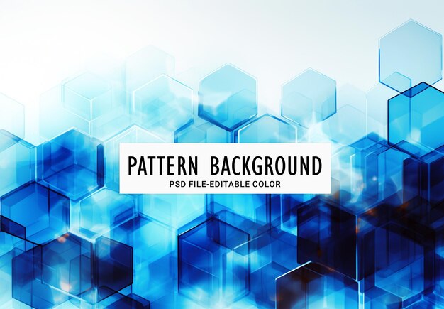 PSD geometric hexagon abstract nice background