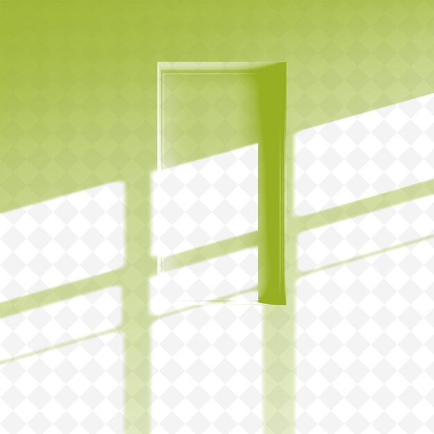 geometric window frame shadow projecting angular structured patterns sharp precise edges