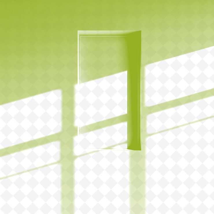 PSD 기하학적 창 프레임 그림자 투사 각형 구조 패턴 날카로운 정확한 가장자리