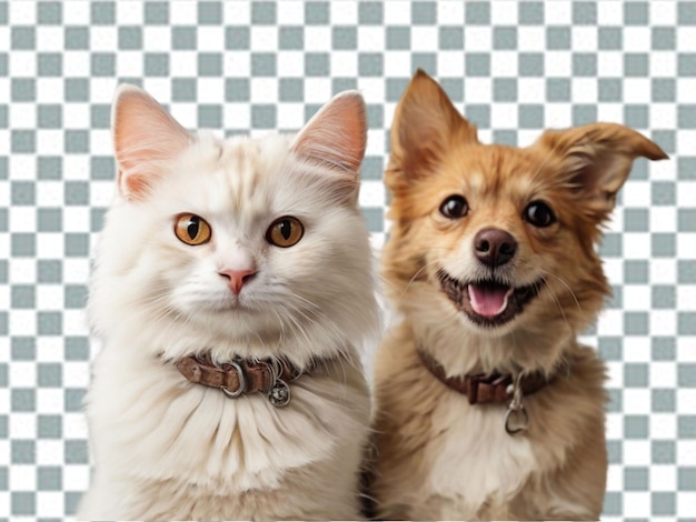 A german shepherd gently touched a tricolor cat