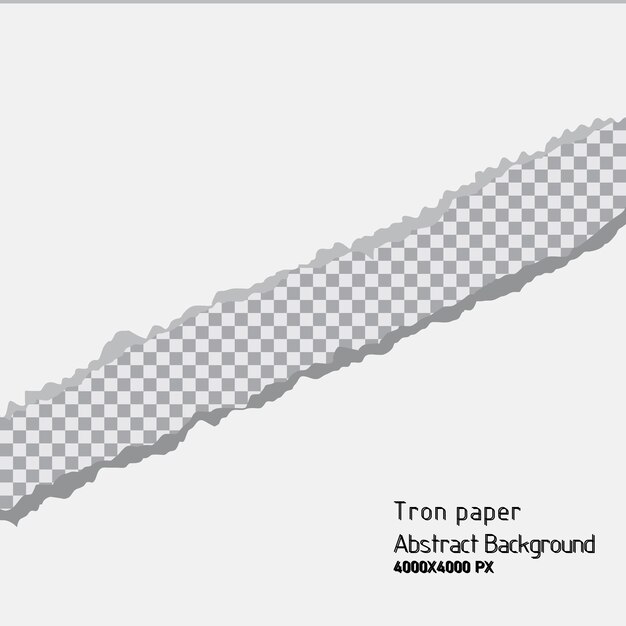 PSD gescheurde tron papier achtergrond psd