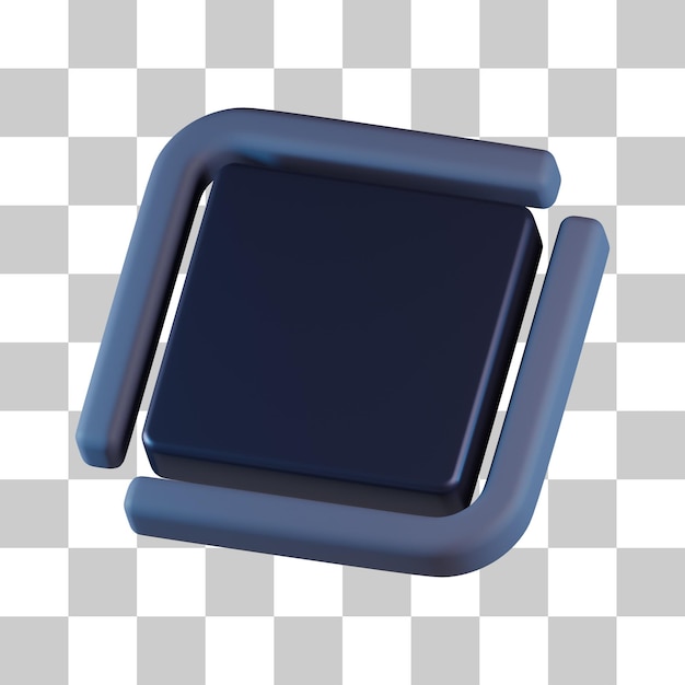 Gesplitst Object 3D Pictogram