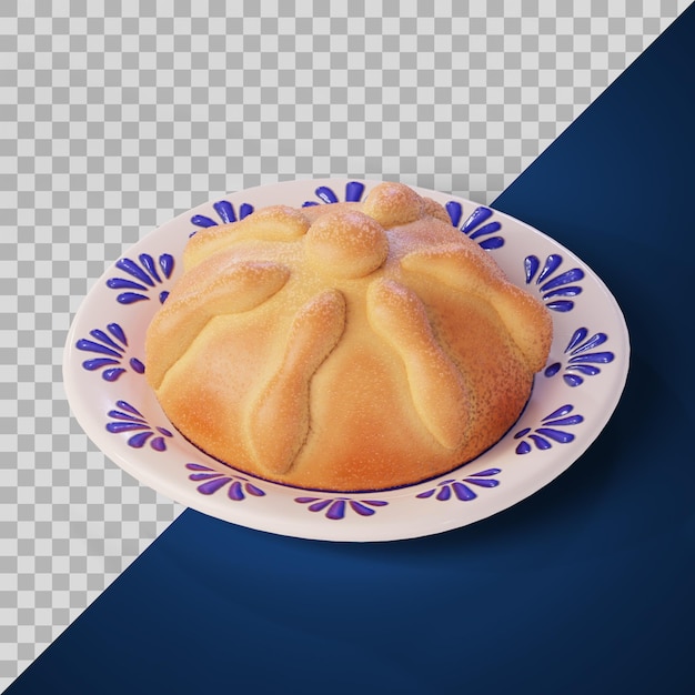 PSD gestileerde pan de muerto