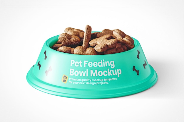 PSD gevulde voedselschaal voor huisdieren