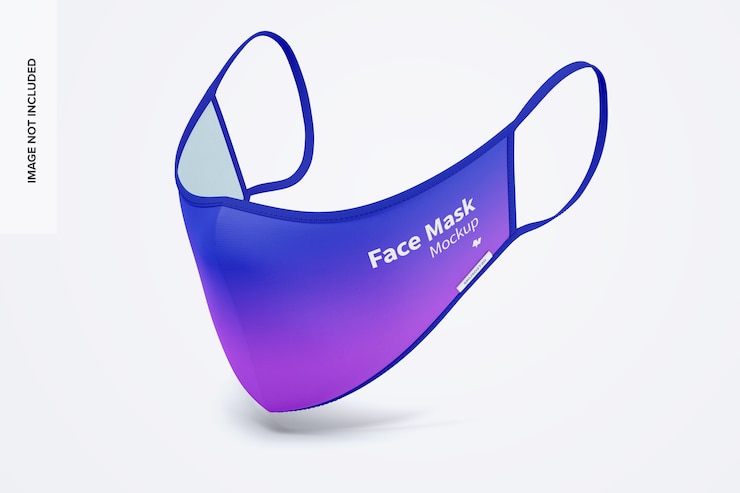 PSD gezichtsmasker mockup 03