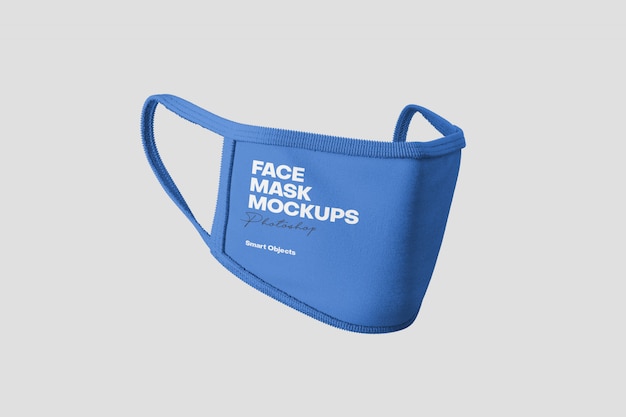 Gezichtsmasker mockup