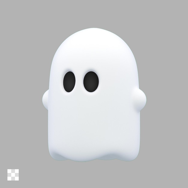 PSD ghost 3d icon