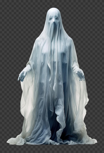 PSD ghost isolated on transparent background