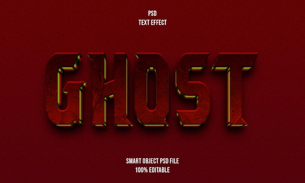 Ghost Text Effect
