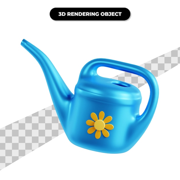 gieter 3D pictogram illustratie