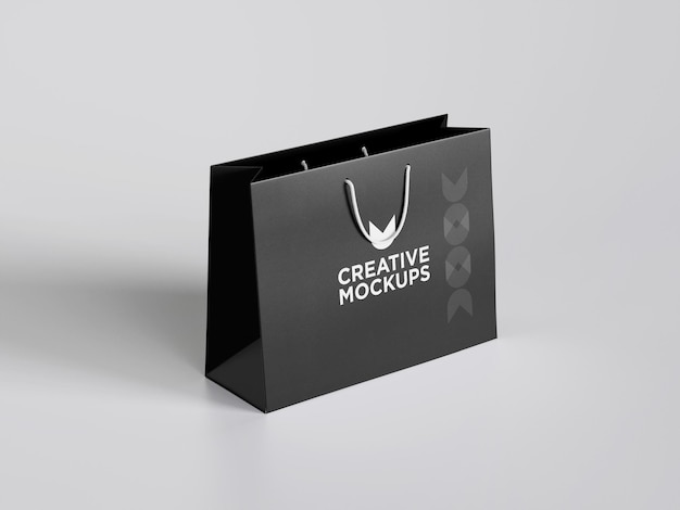 PSD gift bag mockup psd free template