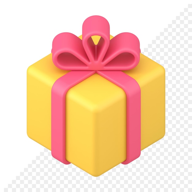 Gift box 3d icon