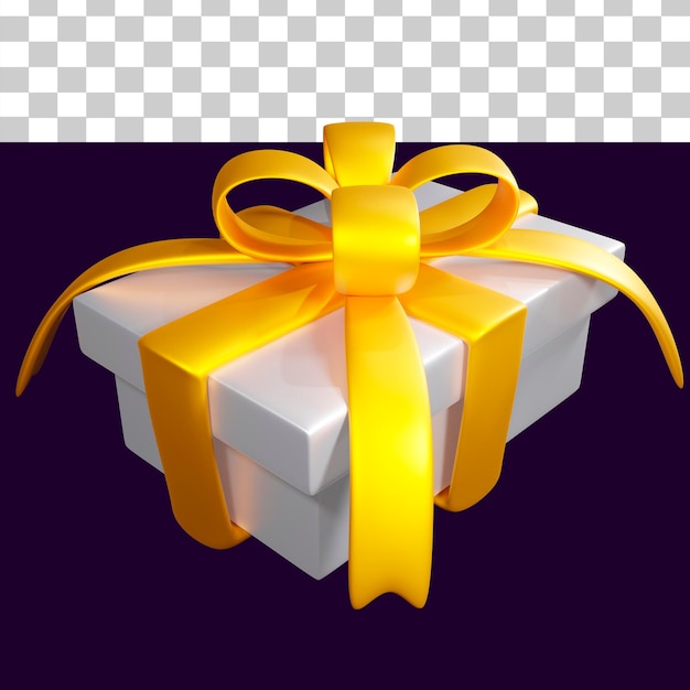 Gift box 3d illustration