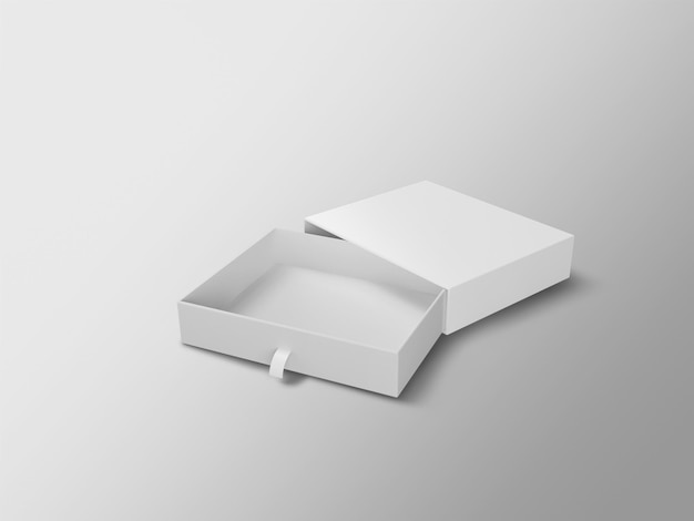 Gift box mockup