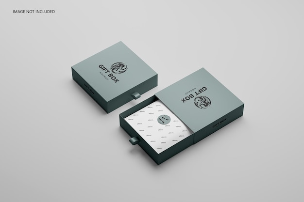 Scatola regalo mockup