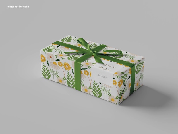 gift box mockup