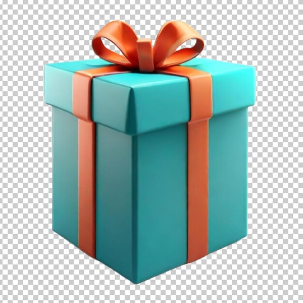 Scatola regalo png psd