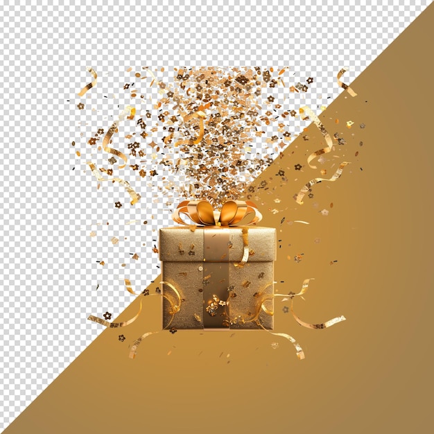 PSD gift box png