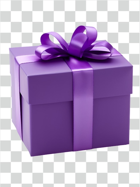 Gift box transparent background