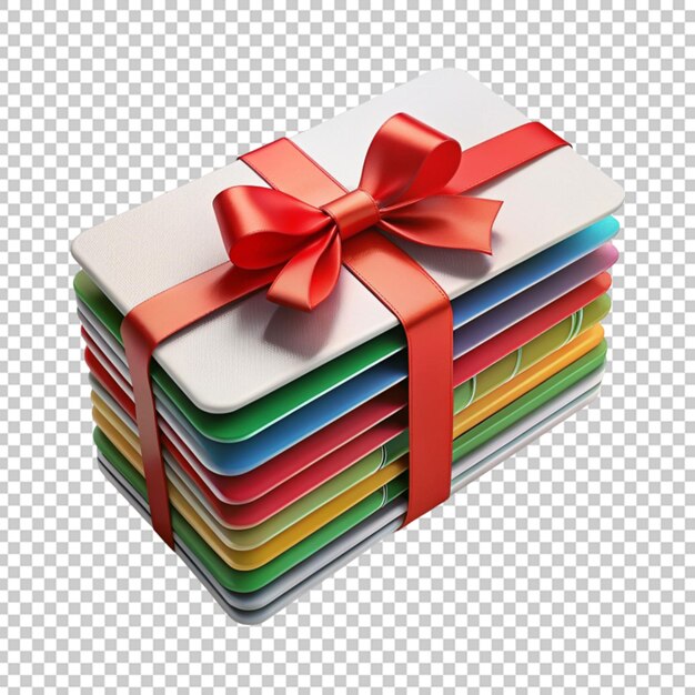 PSD pile di carte regalo