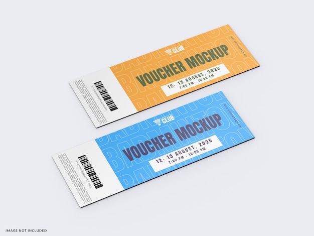Gift Voucher Mockup
