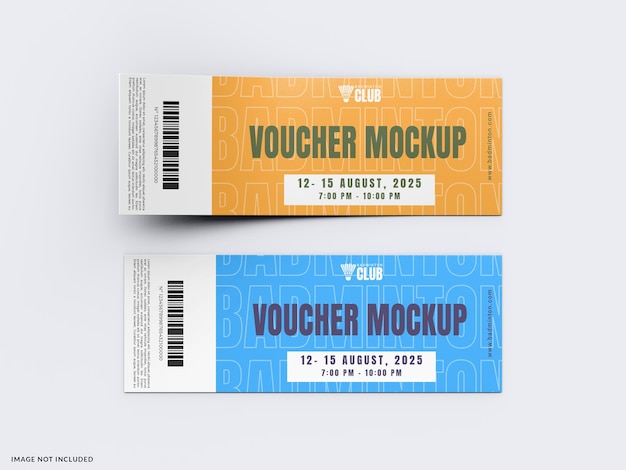Gift Voucher Mockup
