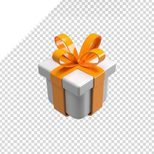 Above gifts 3d orange psd