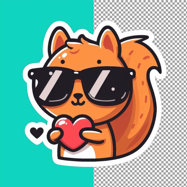 PSD giggly roll sticker