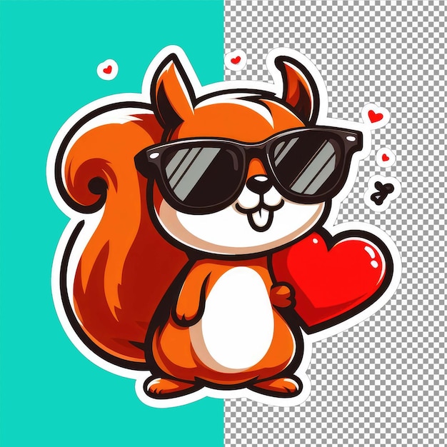 PSD giggly roll sticker