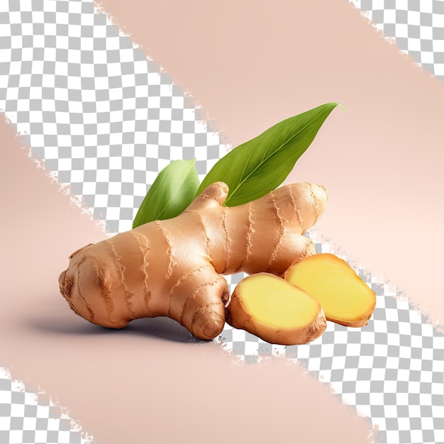 PSD ginger alone against transparent background