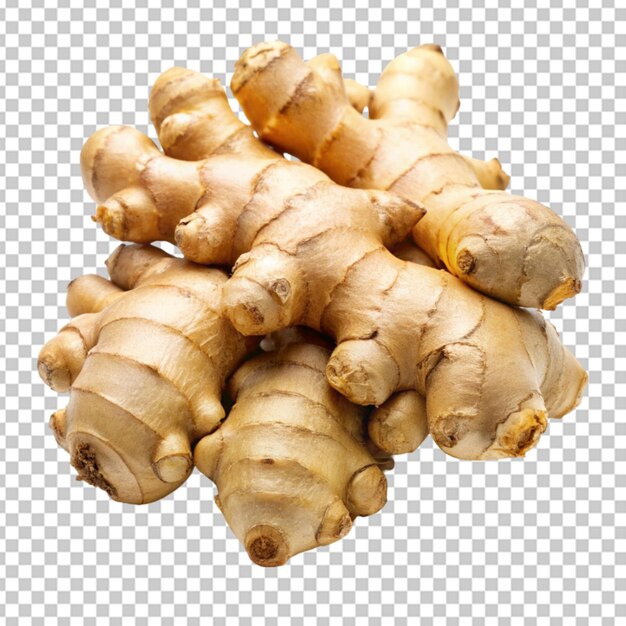 PSD ginger root transparent background