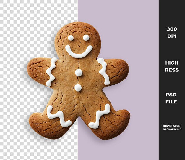 a gingerbread man made by the company of gingerbread cookies