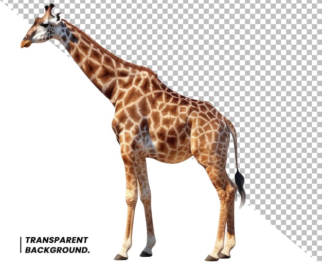 Giraffe isolated