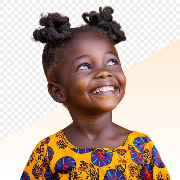 a girl with a colorful shirt that says quot shes a girl quot