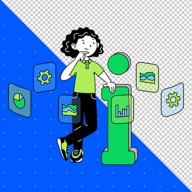 a girl with a green shirt that says quot im a quot on the bottom