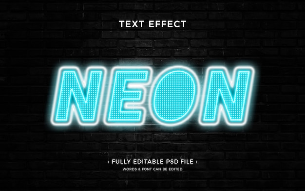 glans teksteffect