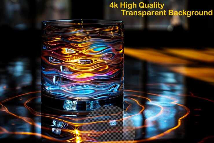 PSD a glass of 5m quality fine quality fine quality bar with a black and white checkered tablecloth
