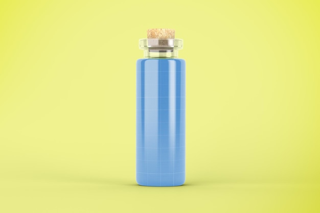 Glass Bottle Mockup