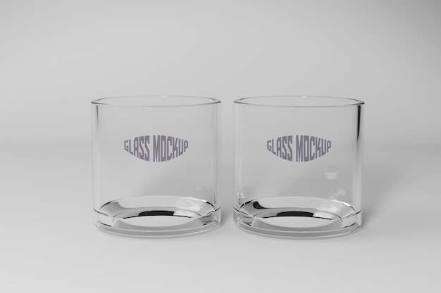 PSD glass cup mockup