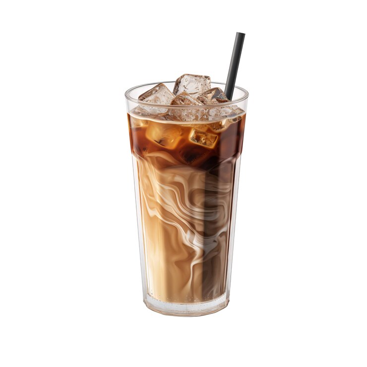 アイスコーヒーのグラス