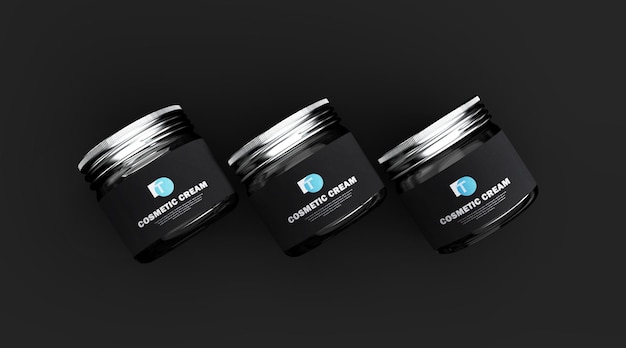 PSD glass jar mockup