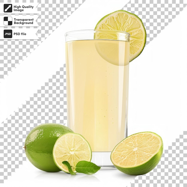 ライムとライムでレモネードを飲む