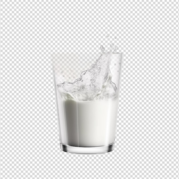 PSD glass of milk