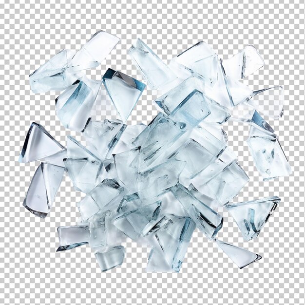 PSD glass shards png