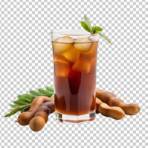 PSD glass of tamarind juice