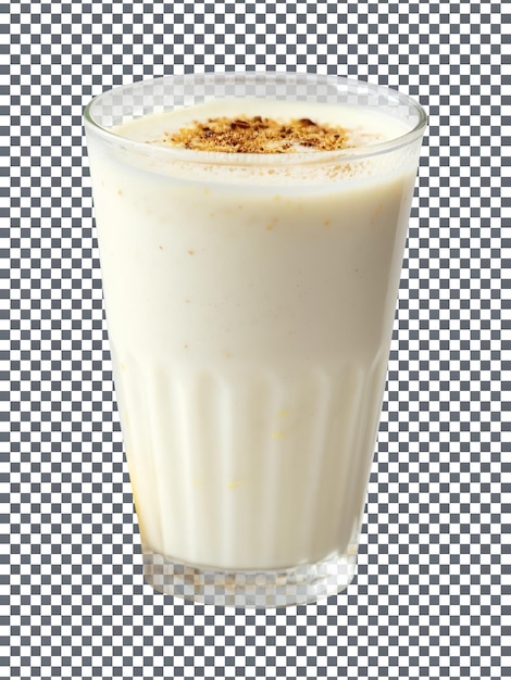 PSD glass of tasty lassi isolated on transparent background