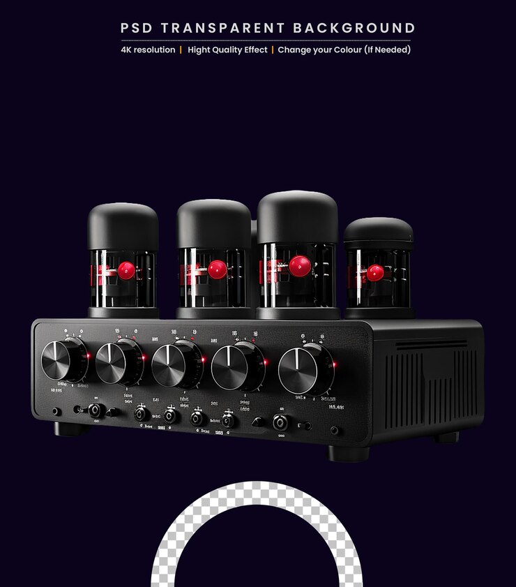 PSD glass vacuum radio tubes