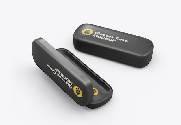 Glasses Case Mockup 3D render