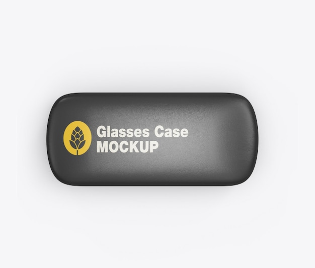 PSD glasses case mockup