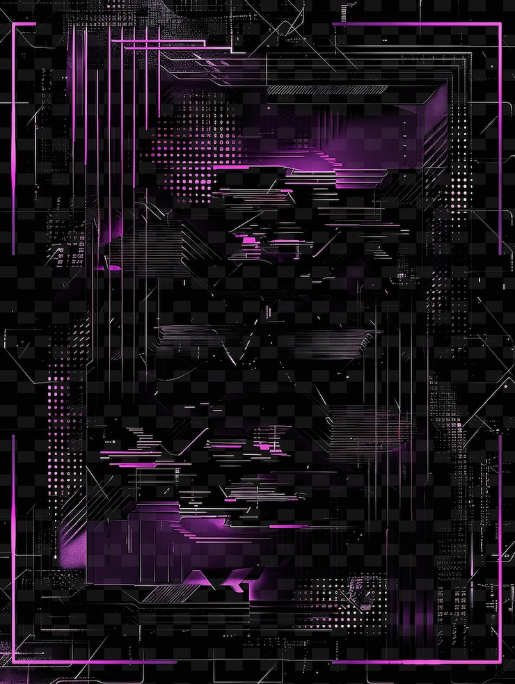 PSD gleaming metallic mesh layered abstract geometric shapes gli y2k texture shape background decor art